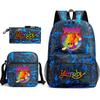 Poppy's Game Time Starry Sky Elementary School Bag Nightmare Animal Large Capacity Backpack Three-piece Set