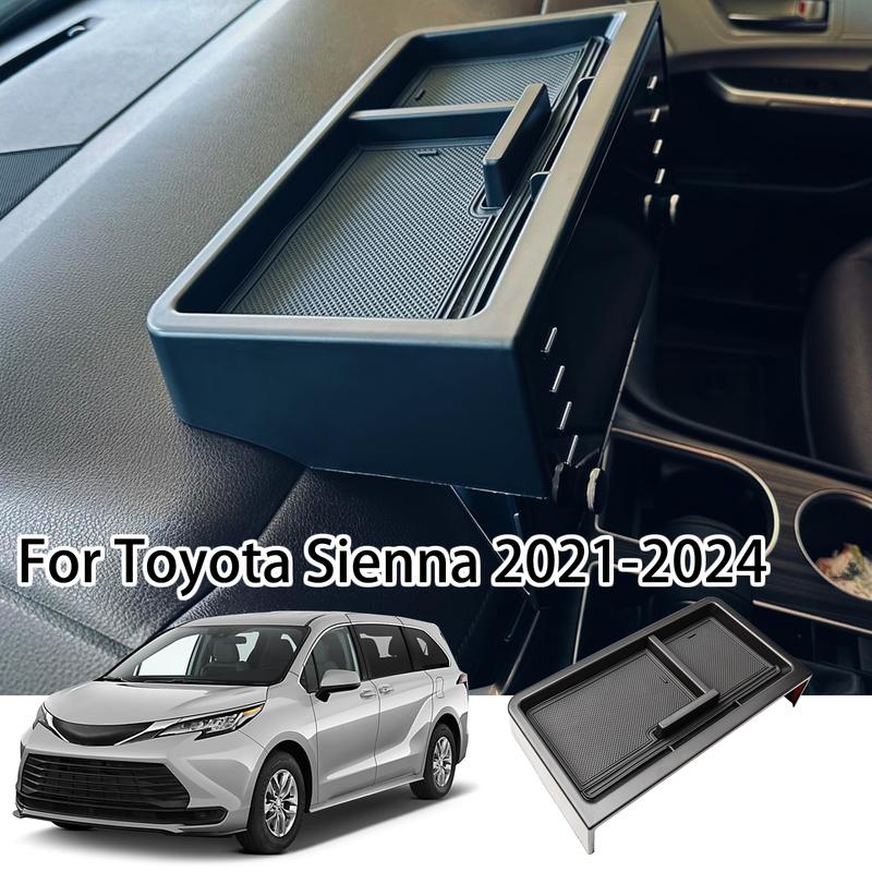SixthSmoy Tacka na desce rozdzielczej środkowej konsoli do Toyota Sienna 2024 Organizer na deskę rozdzielczą akcesoria