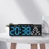 Multi-Function LED Digital Alarm Clock with USB Output