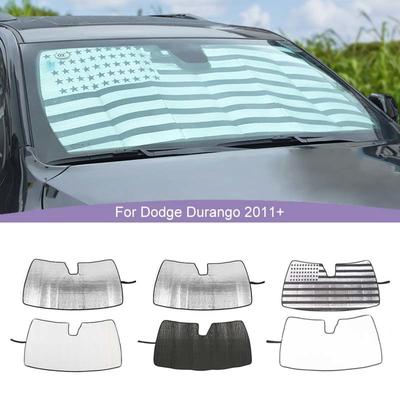 Auto Windschutzscheibe Sonnenschirm Fenster Schatten Faltbare Sonnenblende Abdeckung Fit für Dodge Durango 2011 Up Auto Innen Zubehör