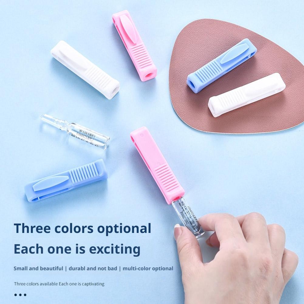 1Pcs Ampoule Opener Plastic With Small Grinding Wheel Glass Bottle Opener Convenient Bottle Breaker Nurse's Helper