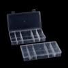 5 Grid Transparent With Cover Rectangle Vertical Eyelash Storage Box Box Organizer Tool Makeup S5M4