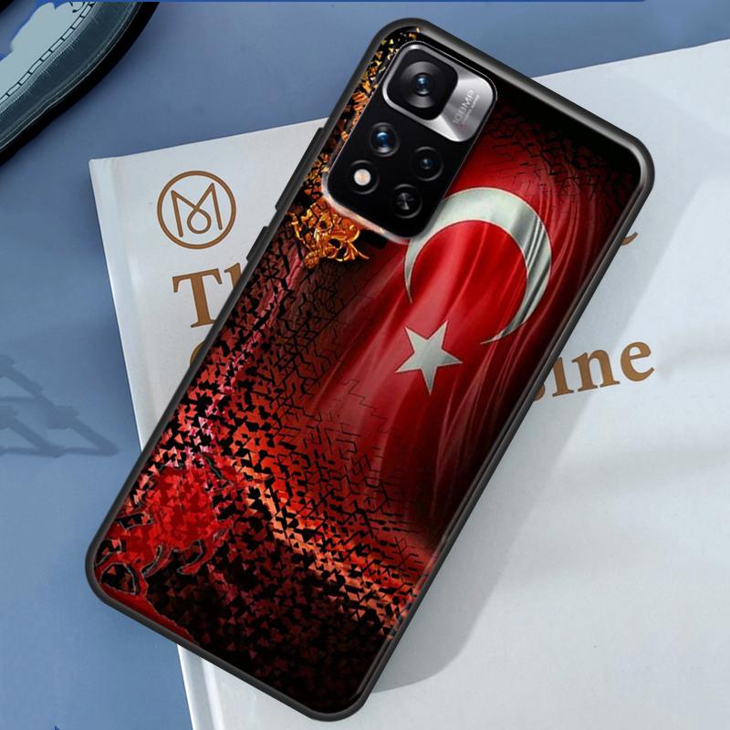 Turkey Flag Case For Xiaomi Redmi Note 14 13 Pro 12 11 9 10 9S 10S 11S 12S Redmi 13C 10C 12C 14C Cover