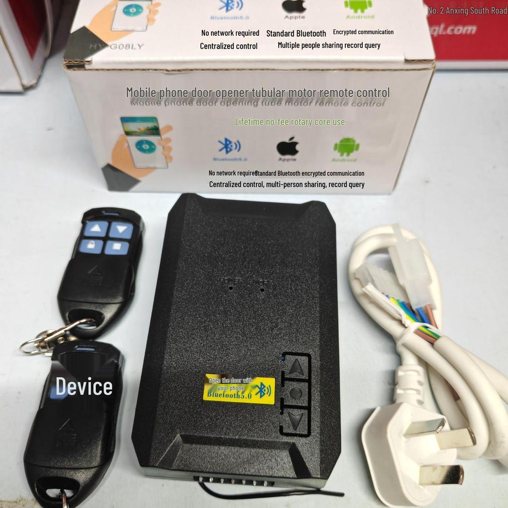 Universal Wireless Garage Door & Roller Shutter Controller with Remote Receiver