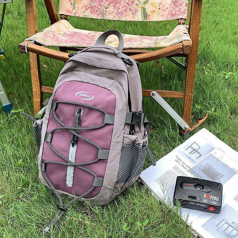Outdoor Backpack Large Capacity Hiking Backpack Mountaineering Bag Boys Commuter School Bag Female College Student Computer Bag