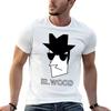 Elwood Blues T-Shirt Man T Shirt Cotton Graphic T Shirts for Man T Shirts Cotton 100% T-shirt