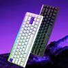 Wireless Luminous Gaming Mechanical Keyboard - Bluetooth, Magnetic Axis, Customizable, Tri-Mode