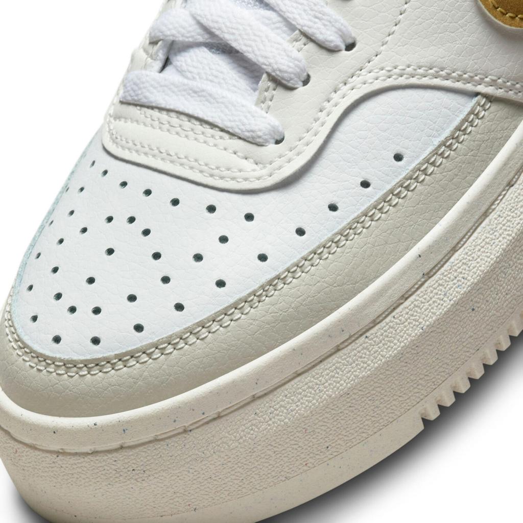 Кроссовки Nike Court Vision Alta Women белый/металлическое золото/светлая кость/парус