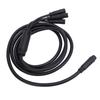 Electric Cycle Connector Cable 4.9FT Water Resistant Controller To Display Throttle Headlight Connecting Extension