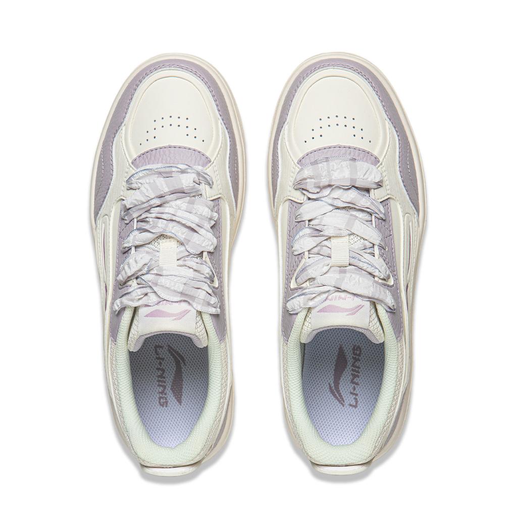 Li Ning Cheese Slip Resistant, Abrasion Resistant, Lightweight, Breathable, Height Increasing Low top Skateboard Shoes AGCW076-4