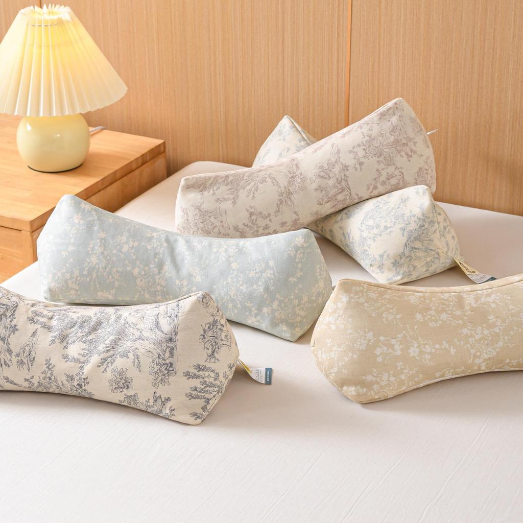 2026 Rustic Triangle Series Cotton-Linen Buckwheat Pillow Display Sample (Not for Purchase)