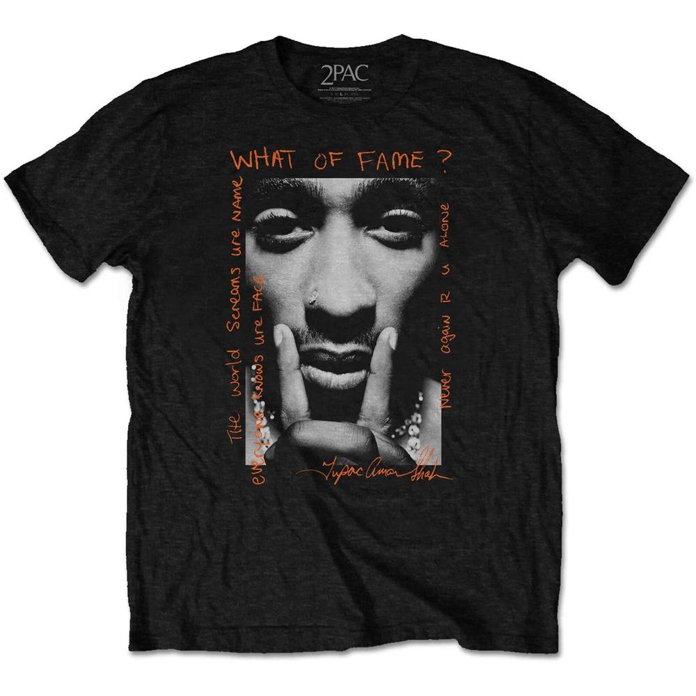 Tupac Unisex Tshirt What Of Fame S
