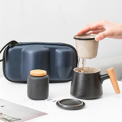 Stil Ceramică Cană Simplă Ceramică de Birou cu Filtru Cadou Cană de Cafea Cană de Apă Fixă