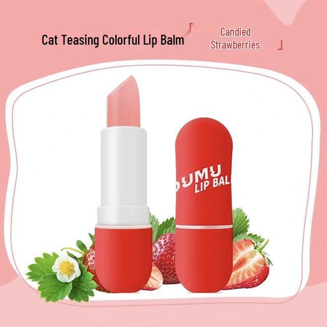 DOUMU Cat Play Moisturizing Lipstick Balm 3.4g