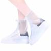 Mid-Length Waterproof Non-Slip Rain Shoe Covers for Men & Women with Zipper