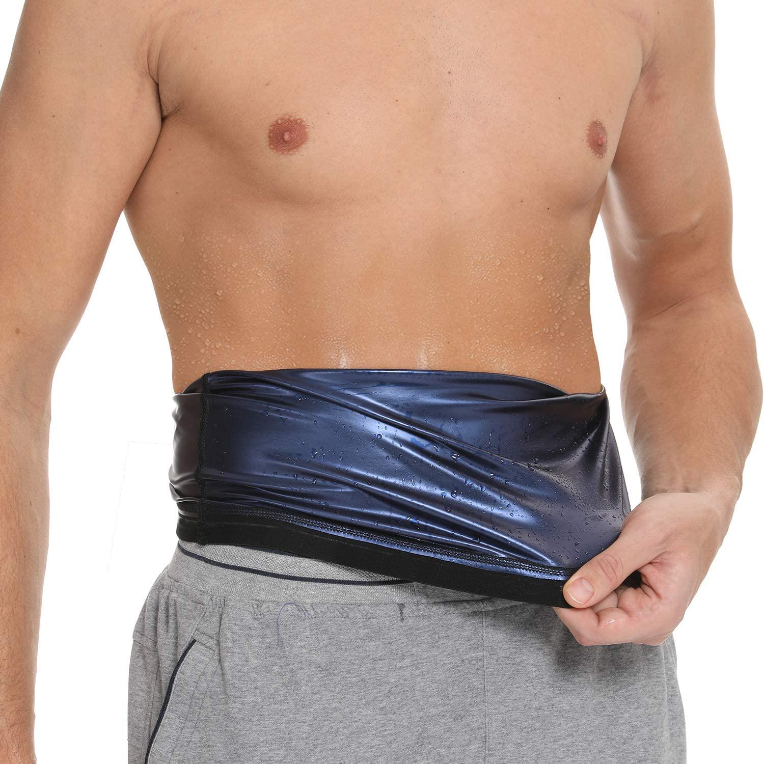 

Женский пояс-тренажер для талии, бандаж для живота, потогонный пояс для талии, пояс для похудения нижней части живота, спортивный корректор фигуры, сауна-обертывание 4XL/5XL чёрный/синий