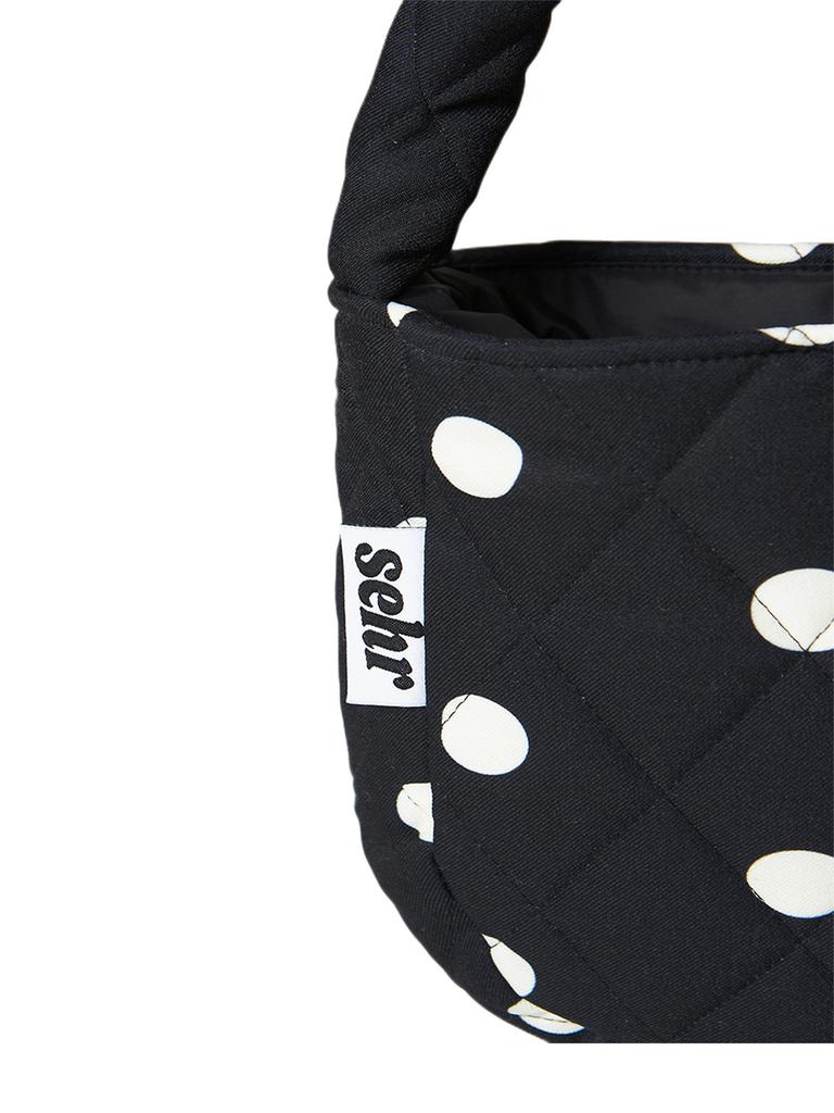 Sehr Padded Dot-Dot Petit Handle Bag