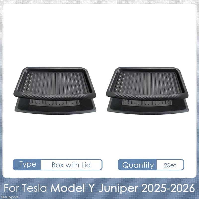 For Tesla Model Y Juniper 2026 Accessories Under Seat Storage Box Seat Organizer for Tesla Model Y Juniper Interior Tray