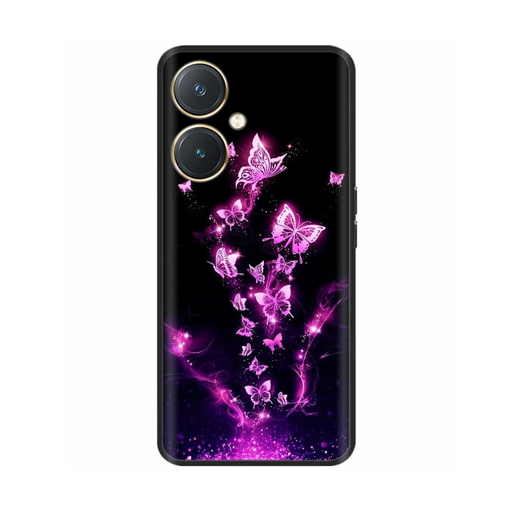 For Vivo Y27 5G Case New Design Soft Cover Slim Case For VivoY27 5G V2302 V2322 Cases Liquid Silicone Fundas For Vivo Y36 5G