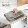 Stainless Steel Extra Large Enclosed Cat Litter Box - Odor & Splash Proof