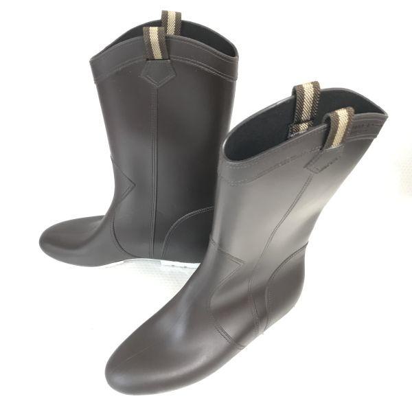 

Fabio Rusconi Italy Rain Boots Women’s 39 24.5 Brown Premium Rubber