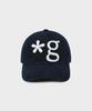 Geulleondeun Vintage Logo Cap (Ink Navy)