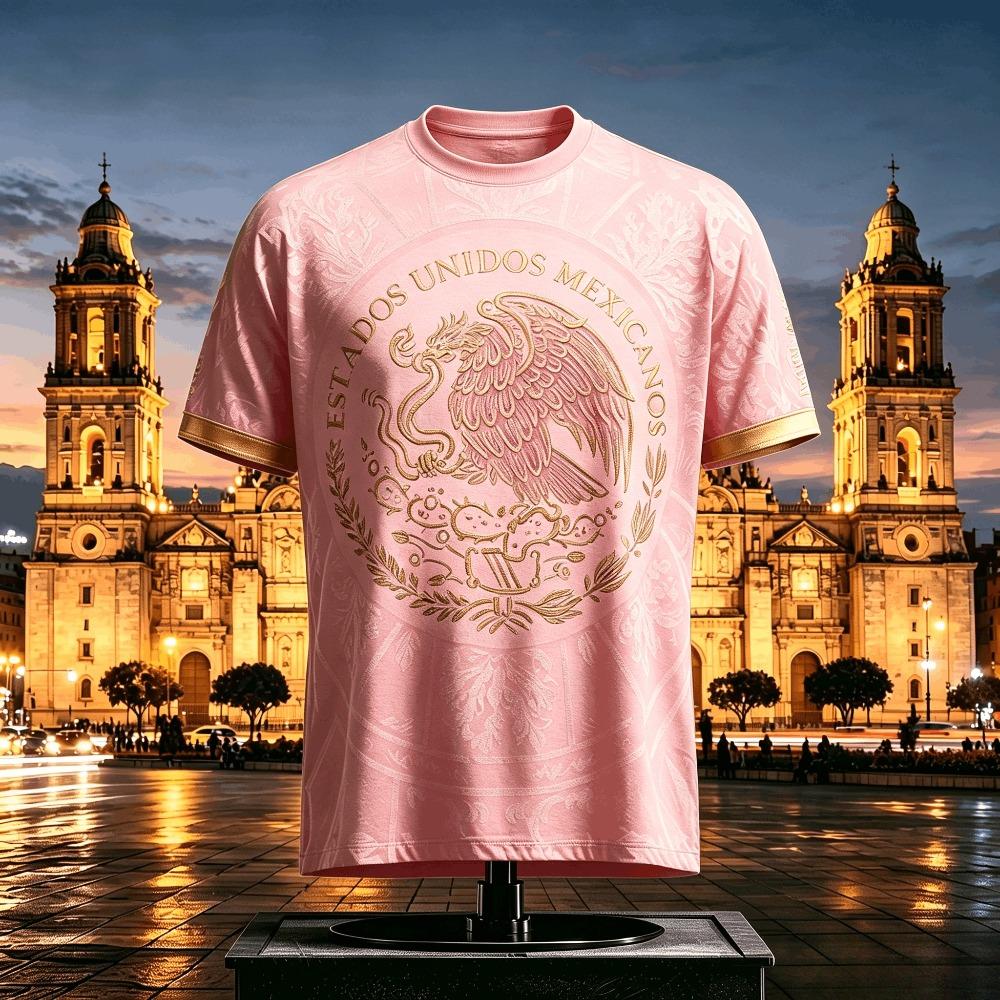 Summer Mexico Special Edition 2026 Football T-Shirt Jersey Adult Fashion Print for Men