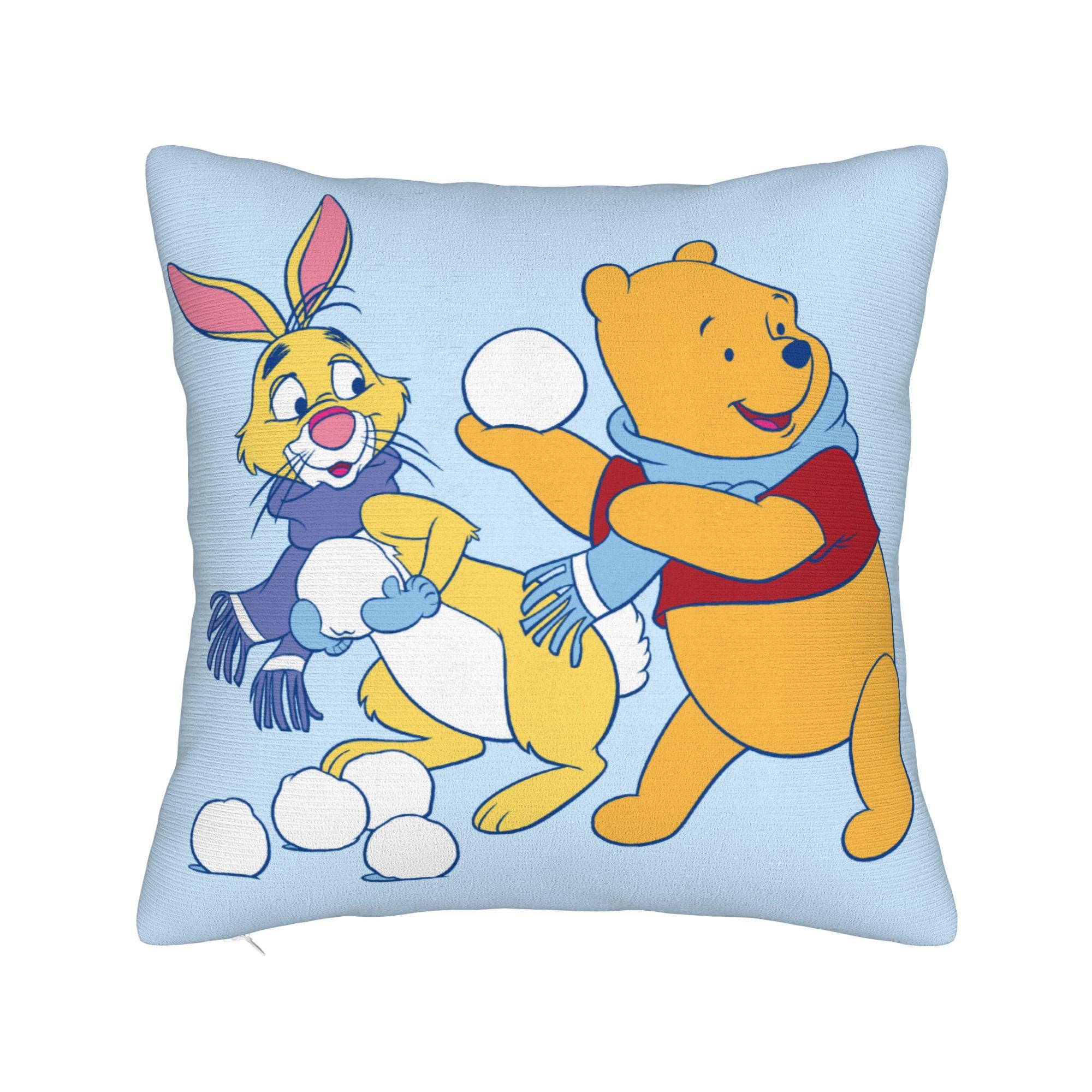 

Winnie the Pooh & Piglet A Nap is Always a Good Idea Pillowcase Cushion Cover Decor Pillow Case Cover Home Zippered 45*45cm 40cmx40cm