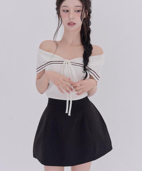 Tetemochi Marine Shoulder Knit (Ivory)