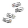 2/10pc Car LED T10 Bulbs W5W Canbus 3030SMD for Car Parking Position Lights Reading Dome Lamp License Plate Light Bulb White Red Bulbs 7