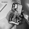 Elefantenliebe Zuneigung Natur Handyhülle Cover Für iPhone 17 Air 16 15 14 plus 12 13 pro max coque Fundas