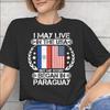 Men Women Printed Paraguay Flag Tee T Shirt Pure Cotton Tshirts Clothing