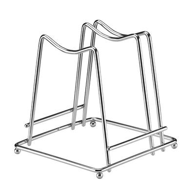 Topfdeckel und Schneidebretthalter aus Edelstahl 304