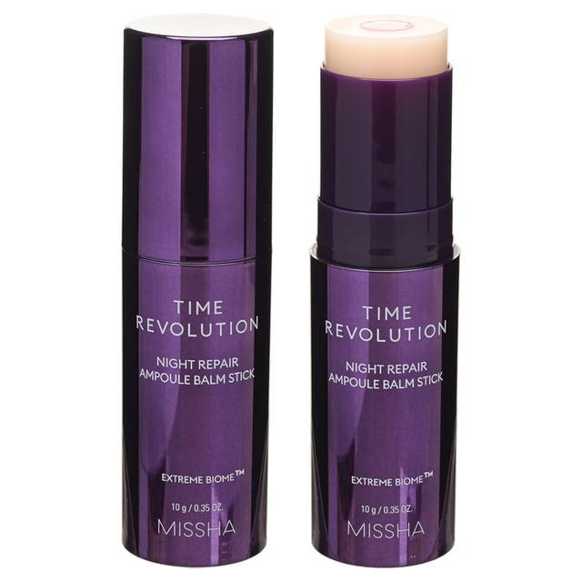 MISSHA Time Revolution Night Repair Ampoule Balm Stick Firming Moisturizing Care 10g