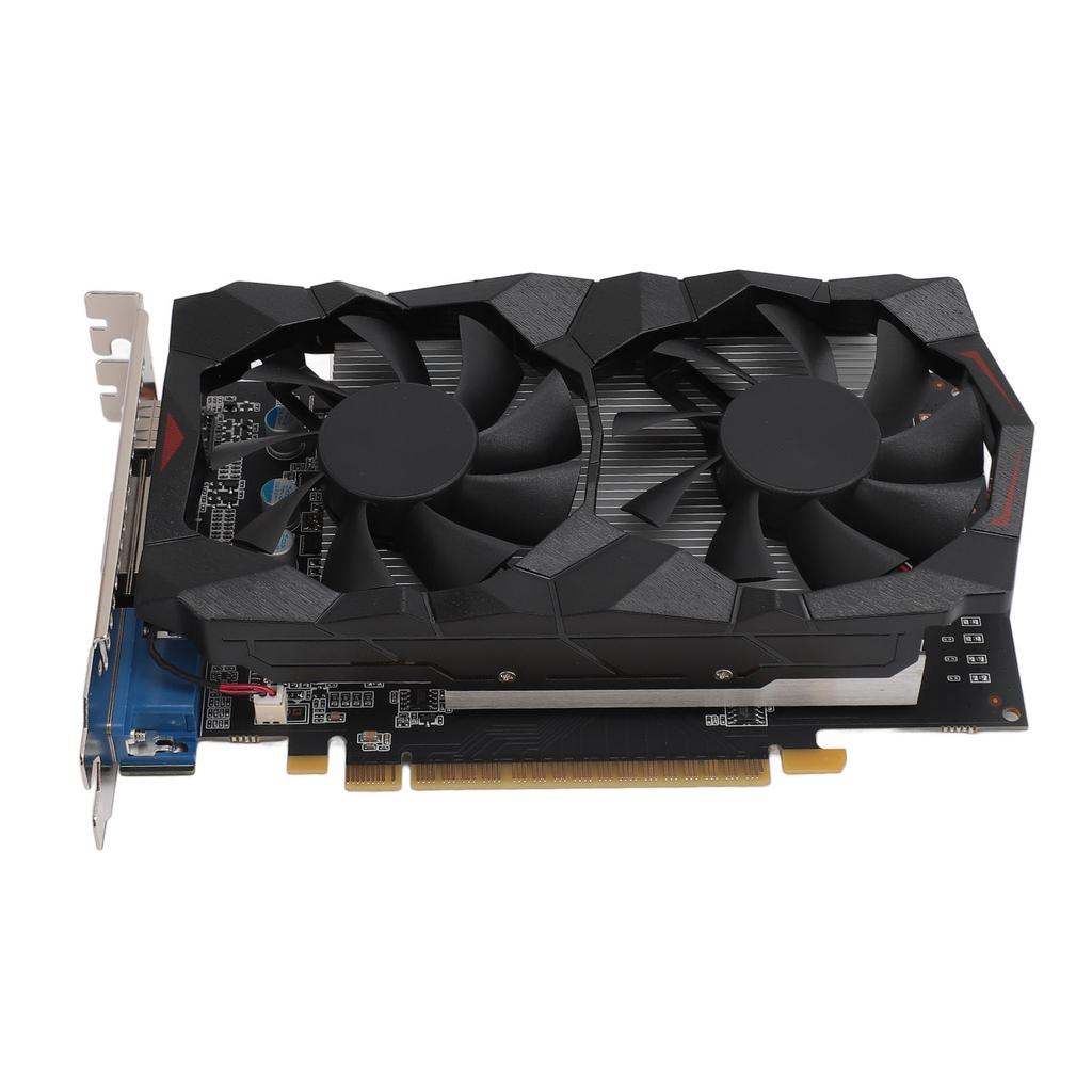 4GD5 PCI Express Graphics Card 4GB GDDR5 128bit Dual Fan HD Desktop Computer Graphics Card Efficient Quiet Gaming