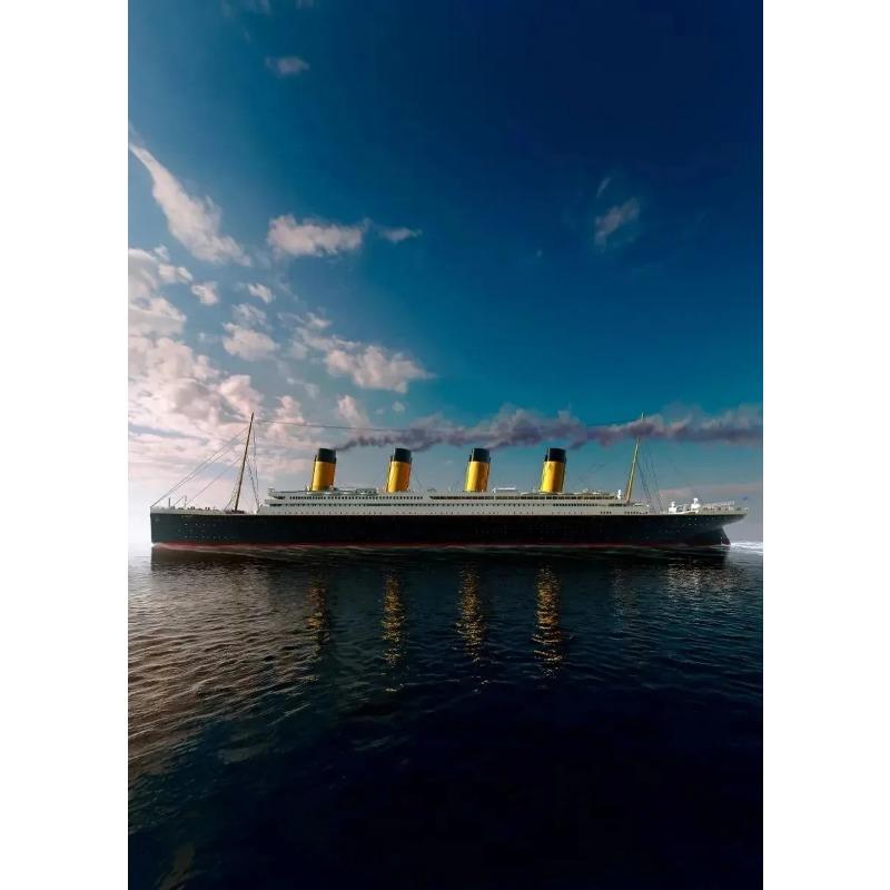 The Ship that Never Sinks Iconic Seascape Abstract Titanic Poster and Prints Canvas Painting Wall Art Picture Home Decor Gift