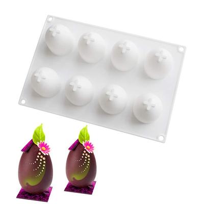 Egg Type DIY Cake Mold Silicone Mold Silicone Cake Mold Mold for Mousse Cake Fondant Craft Baking Mold