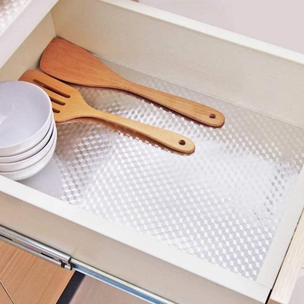 6M Modern Kitchen Oil-proof Self Adhesive Stickers Aluminum Foil Kitchen Stove Cabinet Self Adhesive Wall Sticker DIY Wallpaper