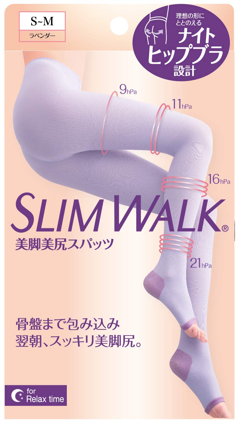 

Компрессионные красивые ноги и ягодицы SM [Slimwalk] колготки, колготки, женские, лавандовые,