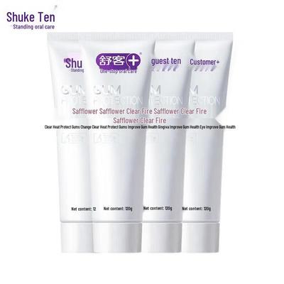 Shuke Safflower Heat-Clearing Toothpaste 4-Pack