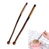 [2-Piece Natural Wood Vintage Muddler] Twig Design for Coffee, Tea, and Honey. Eco-Friendly, Twisted Wire Ends, Retro-Style Kitchen Tool (Approx.