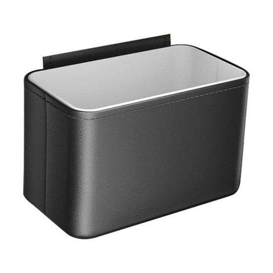 Auto-Mülleimer für Fahrzeuginnenraum Multifunktionale Organizer-Box für Beifahrersitz Aufbewahrungstasche für Auto-Taschentücher Müll