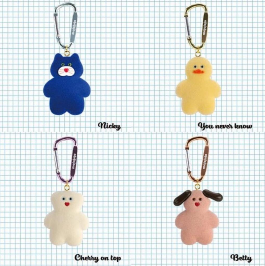 Mojojojo Figure Mascot of 4 Types Ken Elephant Gacha Gacha Capsule Toy (Resale) [Set (Full Complete)]