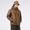 Tamboer Men's Reversible Hooded Short Down Jacket TA233257