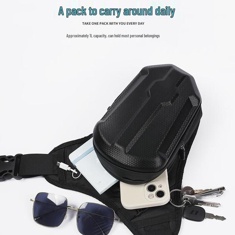 Borsa Gamba Vita Impermeabile a Guscio Rigido per Moto Lishi