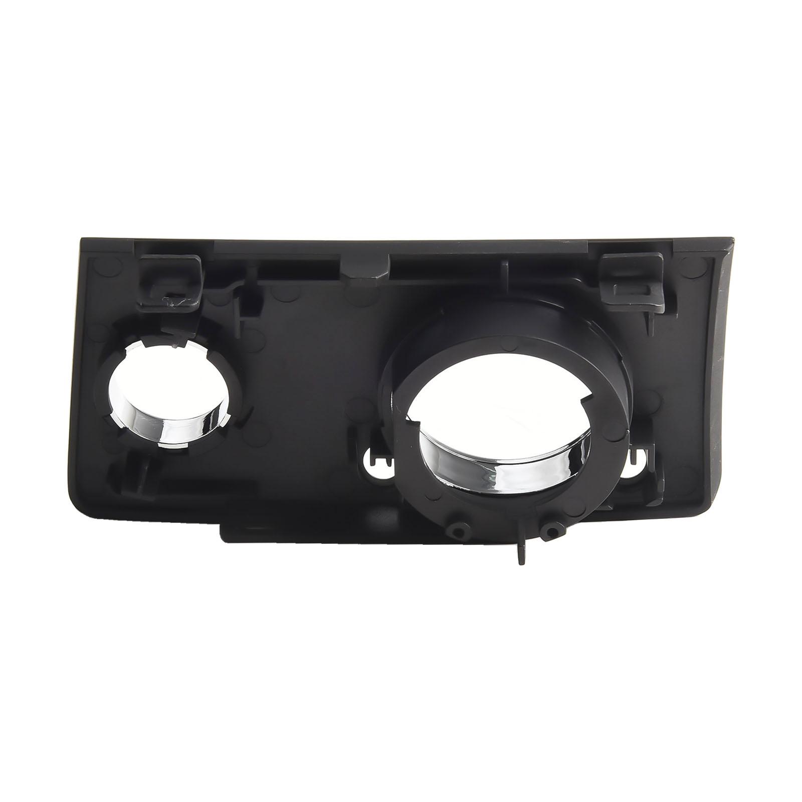 1x Black Headlight Switch Panel Cover For Mercedes-Benz W211 E Class 2003-2008 2025 Car Headlight Switch Cover Plate Accessories China Mainland