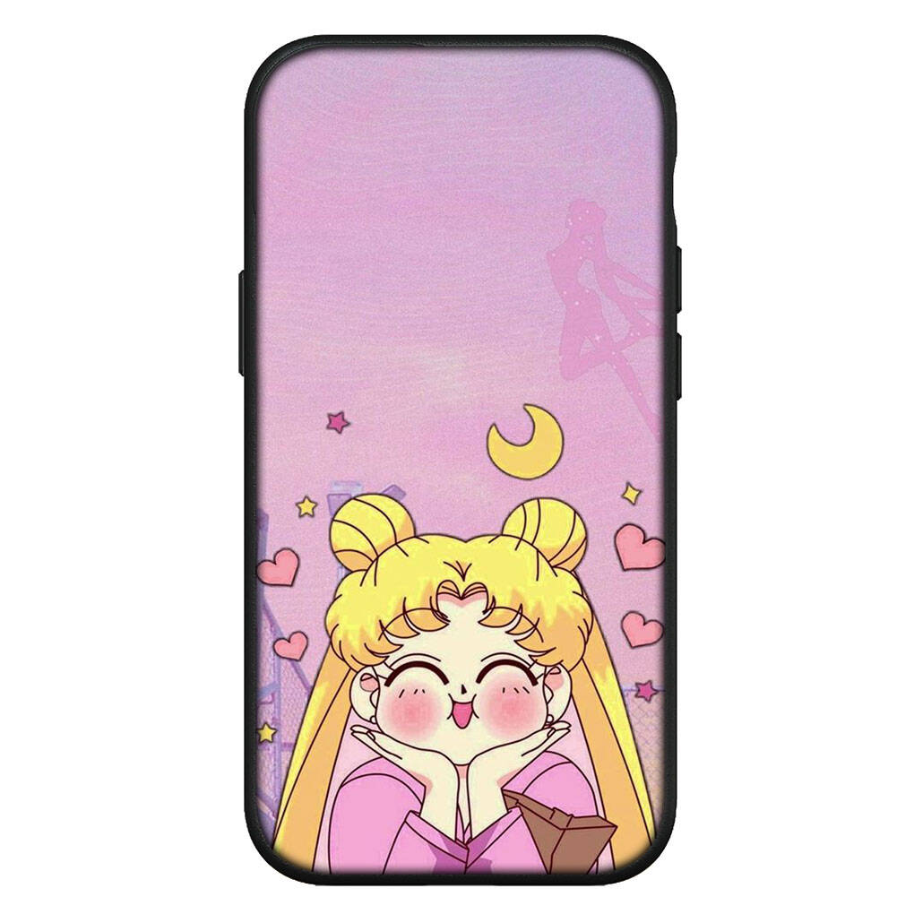 Cover for iPhone 17 16 15 Xiaomi Poco Redmi Note 14 13 12 11 Pro Max 9 16e Samsung Galaxy S25 S24 S23 OPPO Huawei Anime Sailor Moon Girl Phone Case