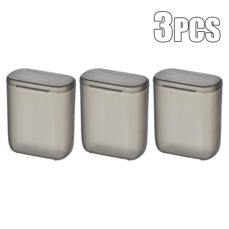 Portable Data Cable Storage Box Desktop Organizer Travel Home Transparent Dustproof Container Box Headphone Charger Wire Holder