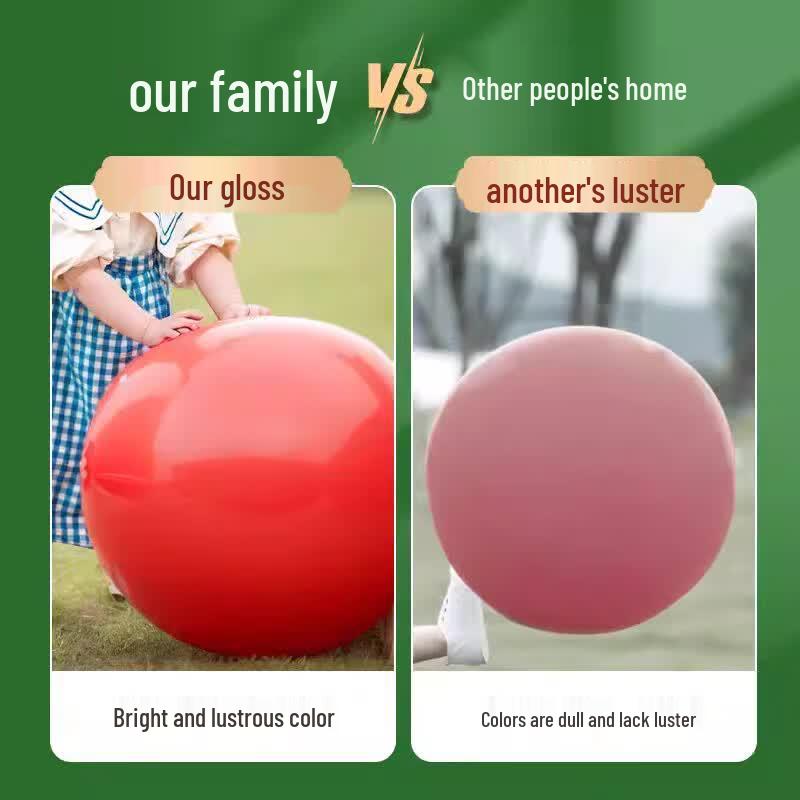 Guangduola 18-inch Jumbo Thickened Colorful Party Balloons