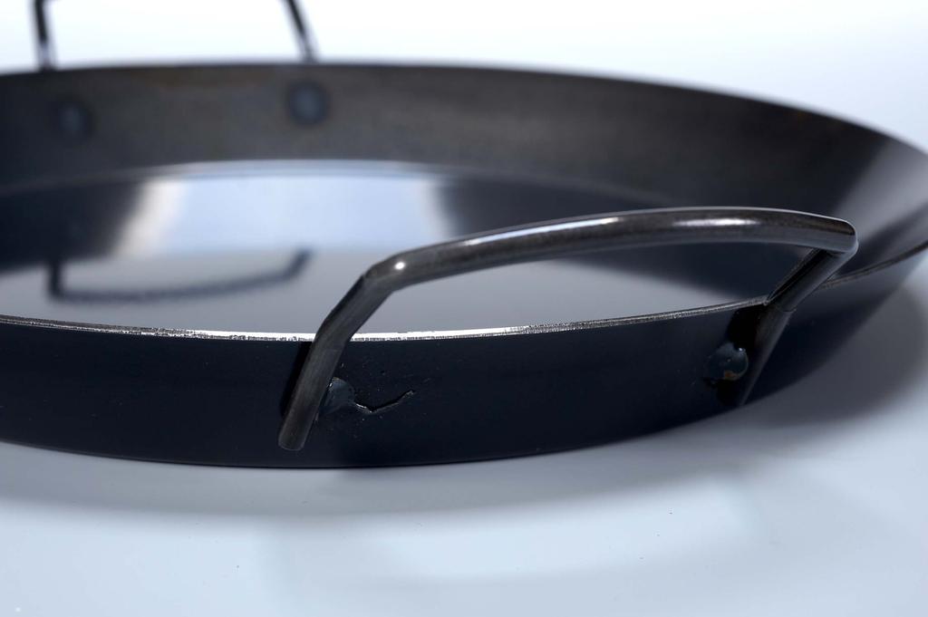 CAPTAIN STAG Gril na dřevěné uhlí Ichiban kulatý gril na dřevěné uhlí železná deska 280 mm M-6589